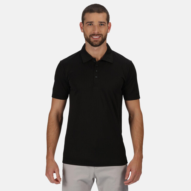 Regatta Heren eerlijk gemaakt gerecycleerd poloshirt UTLT282_black large