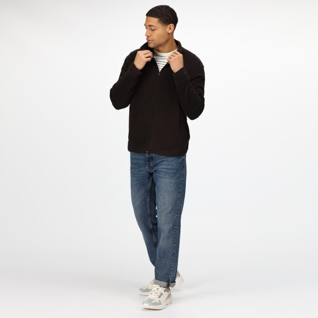 Regatta Heren klassiek microfleece-jasje UTLT305_black large