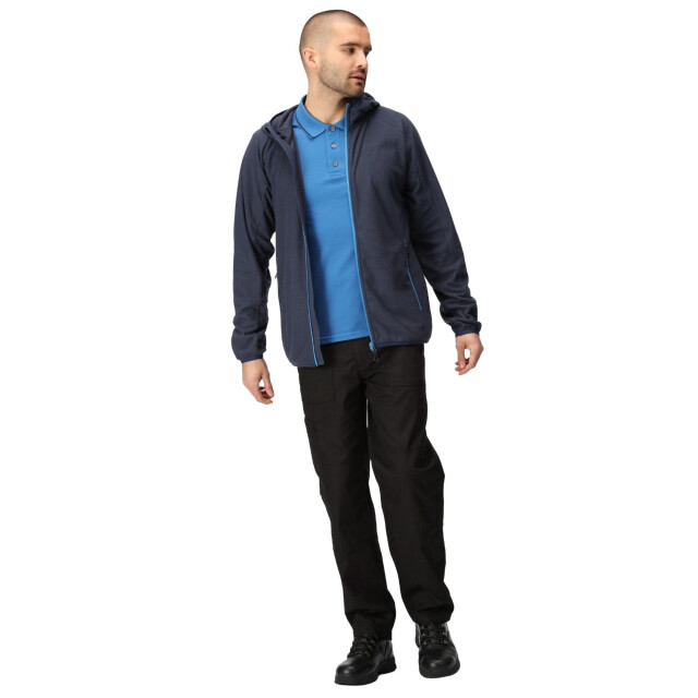 Regatta Heren navigate full zip fleecejack UTLT215_navyfrenchblue large