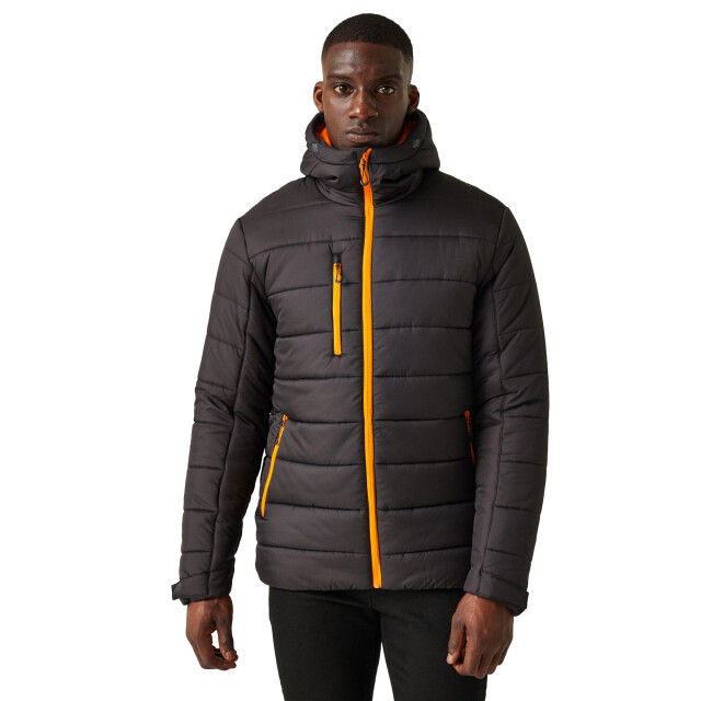 Regatta Thermisch gewatteerd jack voor heren UTLT228_blackorangepop large