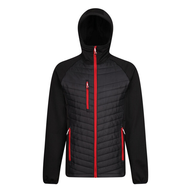 Regatta Heren navigate quilted hybride jas UTLT233_blackclassicred large