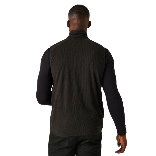 Regatta Heren navigate fleece gilet UTLT214_blackorangepop large