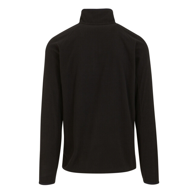 Regatta Heren navigate half zip fleece UTLT212_blackorangepop large
