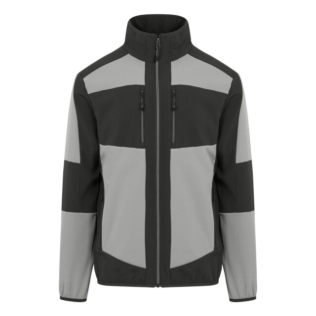 Regatta E-volve 2-laags soft shell-jack voor volwassenen UTLT205_mineralgreyash large