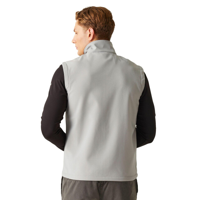 Regatta Heren ascender softshell 2-laags bodywarmer UTLT206_mineralgreyblack large