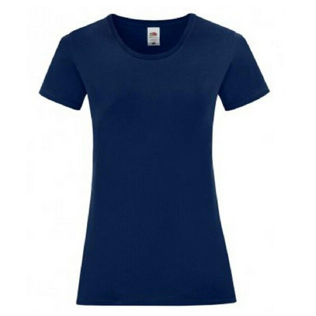 Fruit of the Loom Dames iconisch 150 t-shirt UTFK3358_navy large