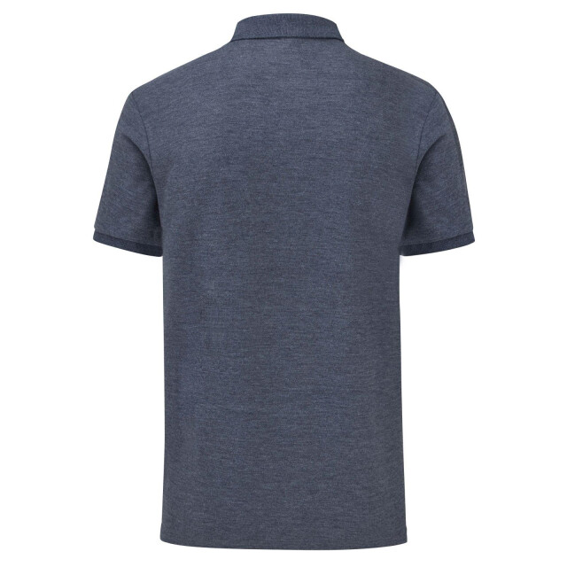 Fruit of the Loom Heren getailleerd polo shirt UTFK3367_navyheather large