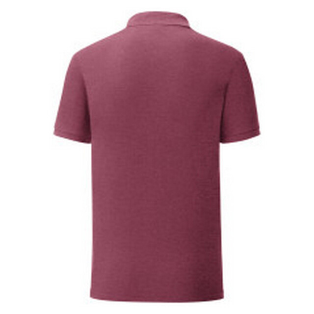 Fruit of the Loom Heren iconisch poloshirt UTFK3368_heatherburgundy large