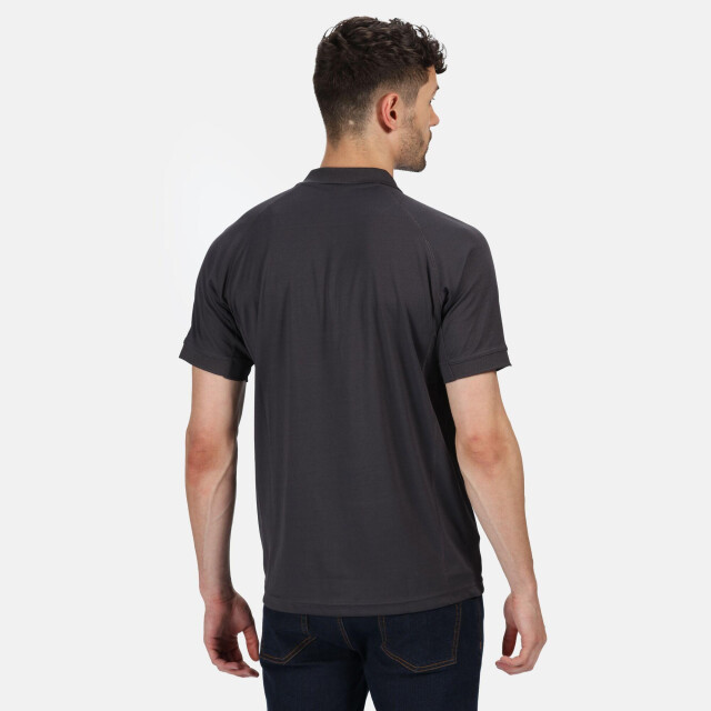 Regatta Heren coolweave korte mouwen poloshirt UTLT143_iron large