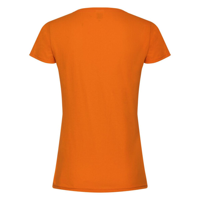 Fruit of the Loom Dames t-shirt UTFK3352_orange large