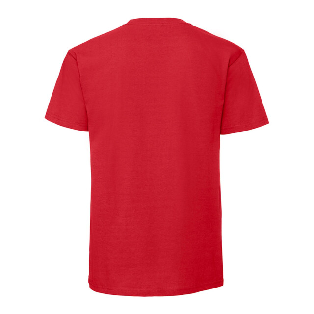 Fruit of the Loom Heren iconic premium ringspun katoen t-shirt UTFK3353_red large