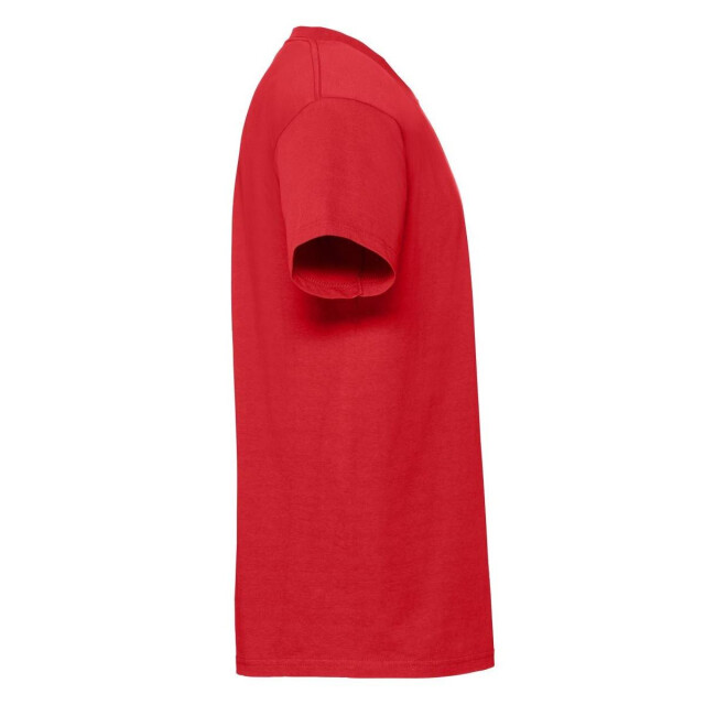 Fruit of the Loom Heren iconic premium ringspun katoen t-shirt UTFK3353_red large