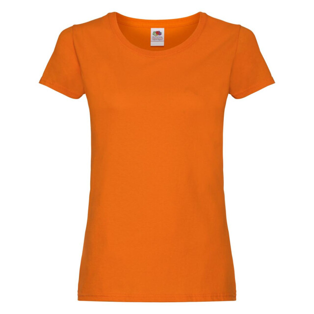 Fruit of the Loom Dames t-shirt UTFK3352_orange large