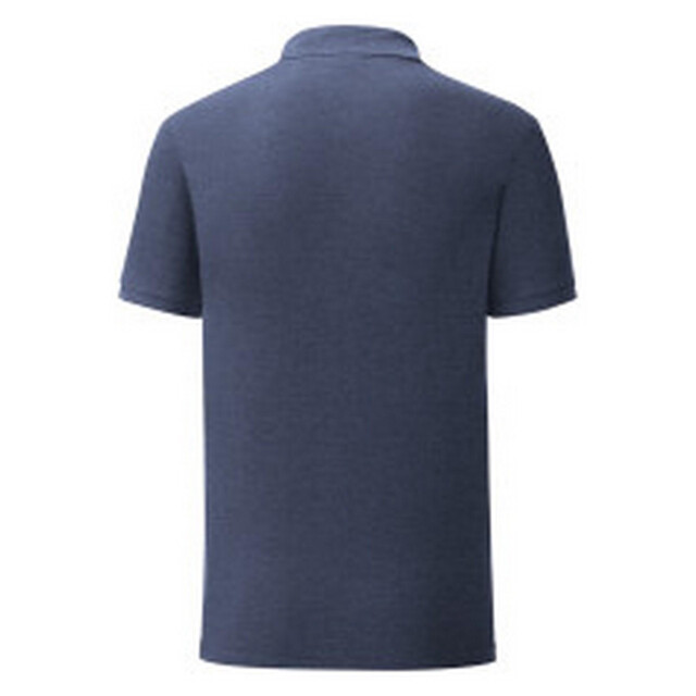 Fruit of the Loom Heren iconisch poloshirt UTFK3368_heathernavy large