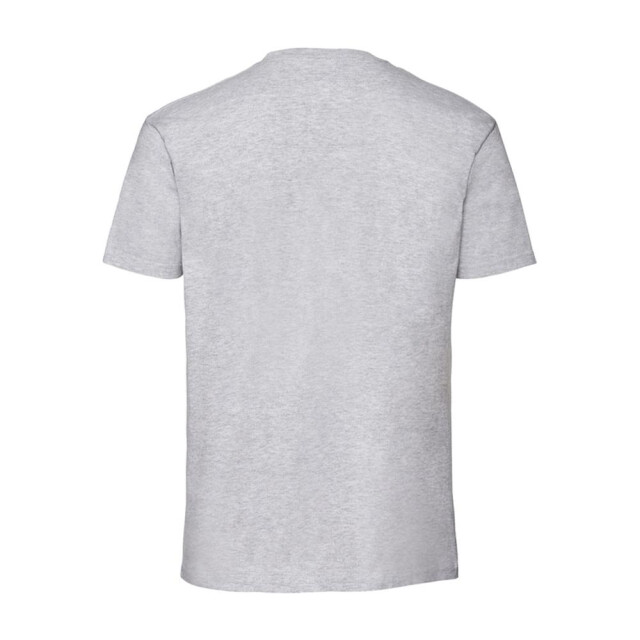 Fruit of the Loom Heren iconic premium ringspun katoen t-shirt UTFK3353_heathergrey large