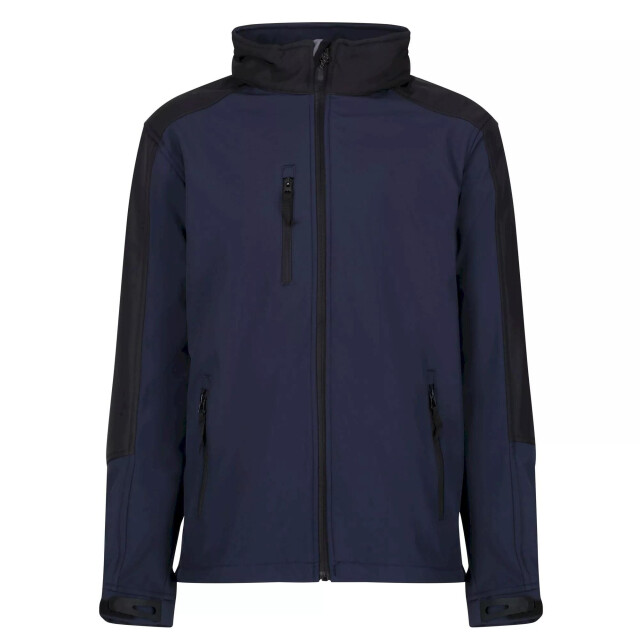 Regatta Heren hydroforce 3-laags membraan waterdichte ademende softshell-jassen UTLT501_navyblack large