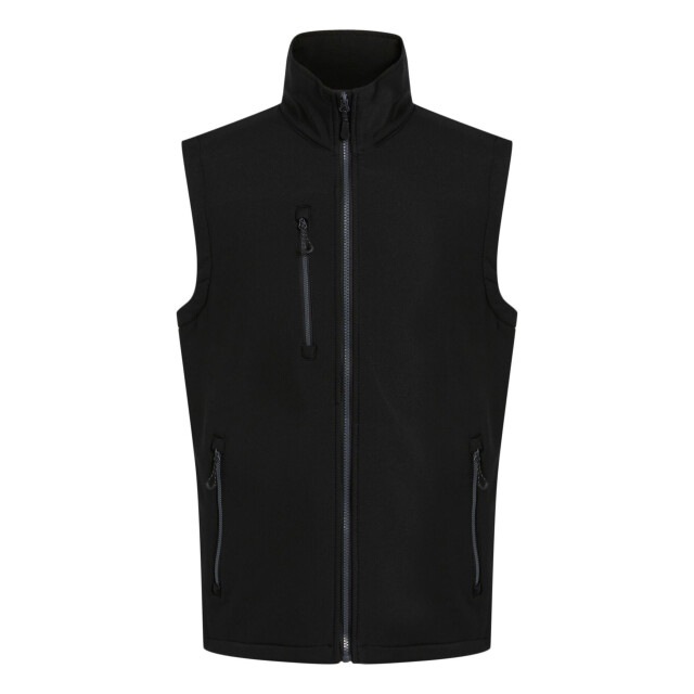 Regatta Heren navigate softshell 2-laags bodywarmer UTLT399_blacksealgrey large