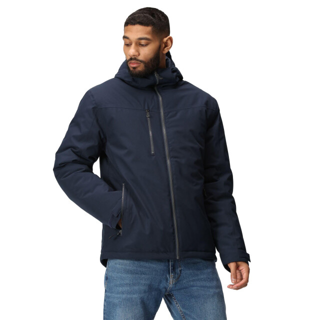 Regatta Waterdichte heren navigate geïsoleerde jas UTLT413_navysealgrey large