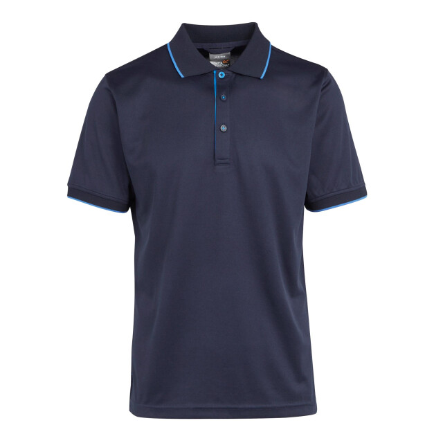 Regatta Heren navigate poloshirt met korte mouwen UTLT393_navyfrenchblue large
