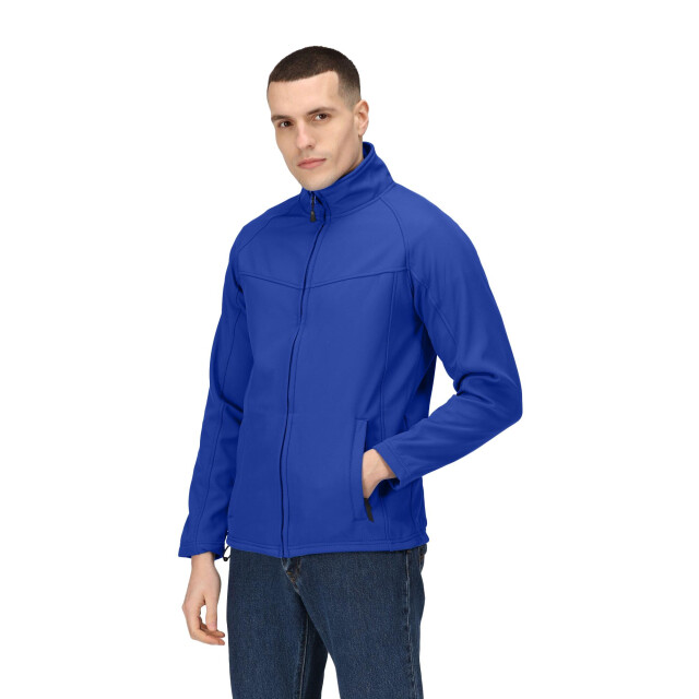 Regatta Roestige heren softshell windbestendige fleece jacket UTLT381_brightroyalblue large