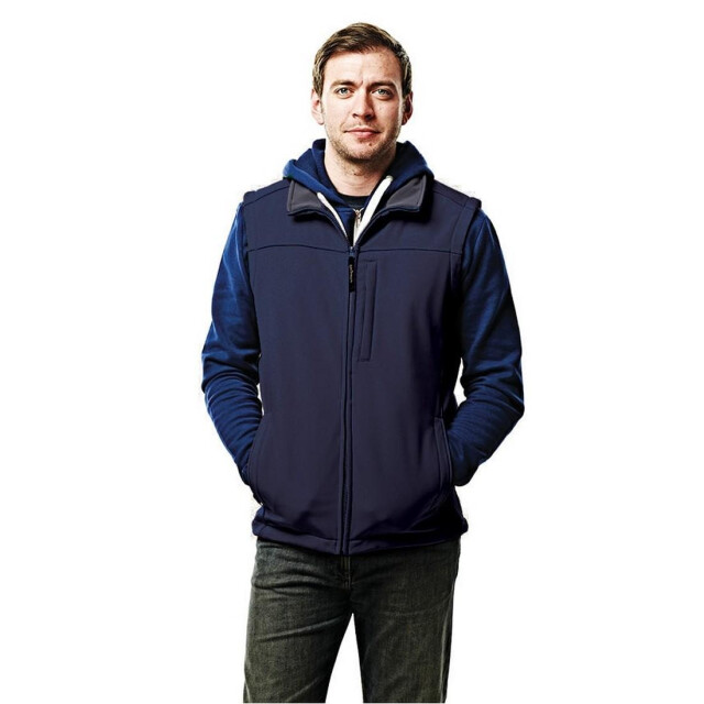Regatta Heren flux softshell bodywarmer / mouwloos jasje waterafstotend en windbestendig UTLT376_navynavy large