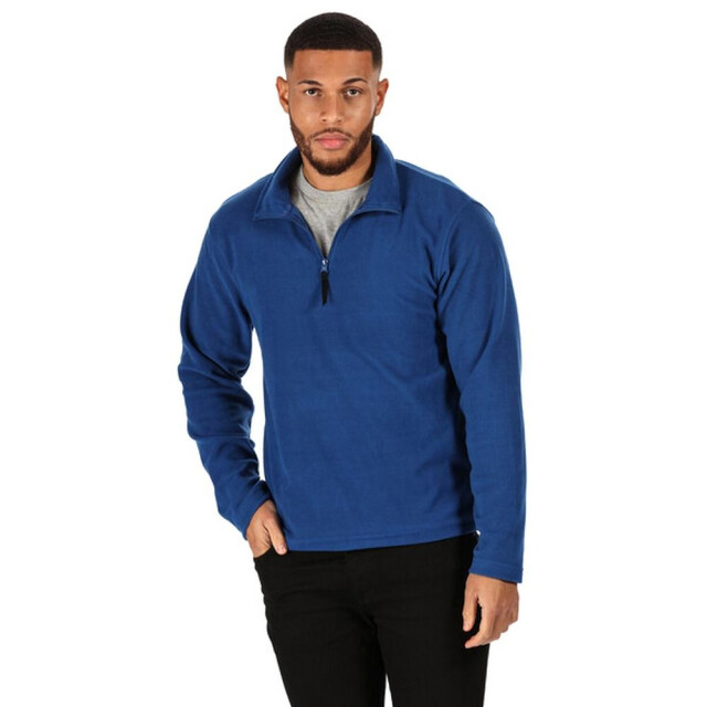Regatta Heren micro zip neck fleece top UTLT368_royalblue large