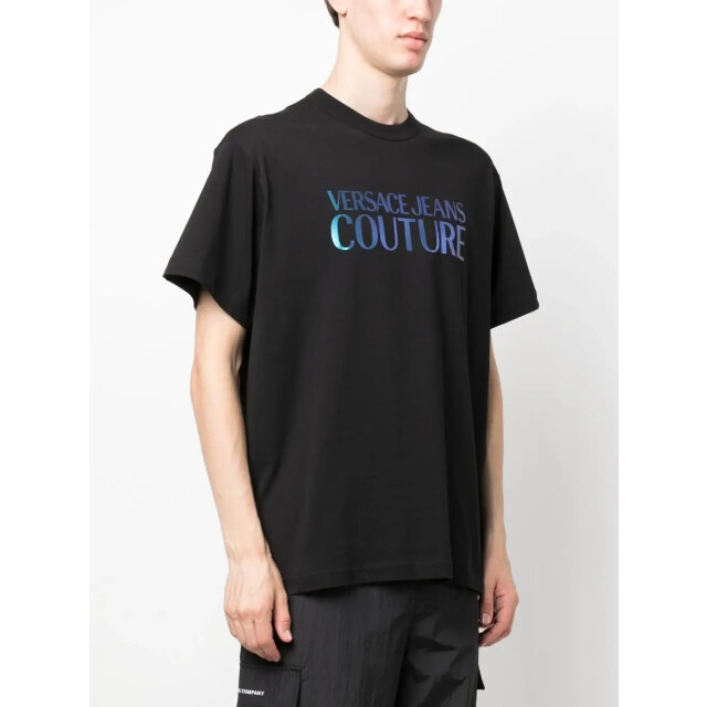 Versace Jeans Versace jeans couture branding t-shirt iridescent 159467033 large Versace Jeans Versace jeans couture branding t-shirt iridescent 159467033 large