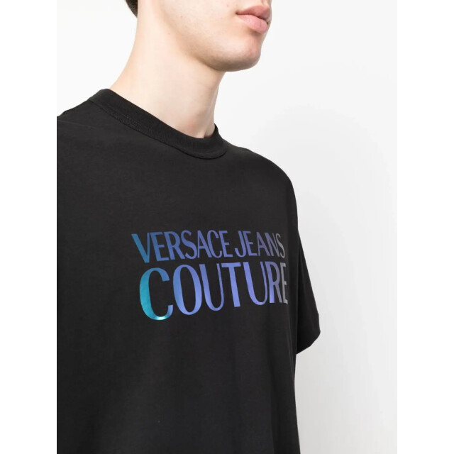 Versace Jeans Versace jeans couture branding t-shirt iridescent 159467033 large Versace Jeans Versace jeans couture branding t-shirt iridescent 159467033 large