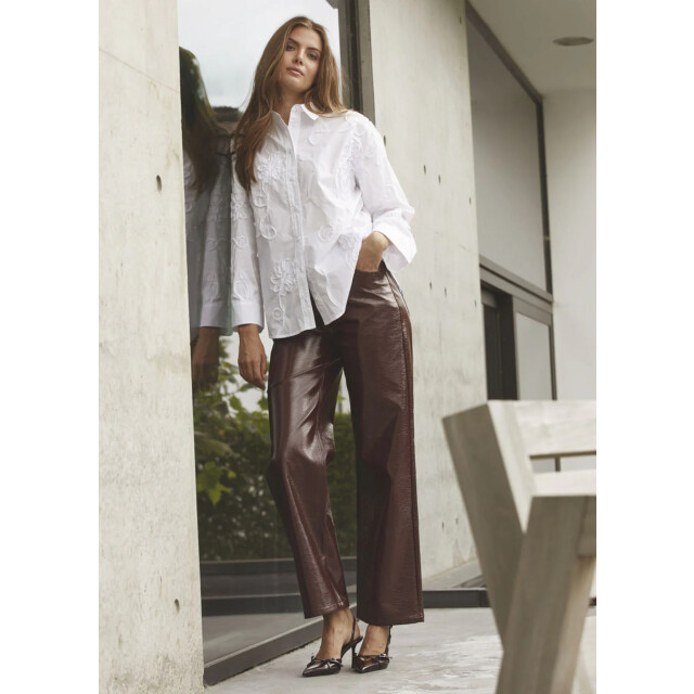 Co'Couture Posycc ll pant lak bordeaux 9649828856136 large