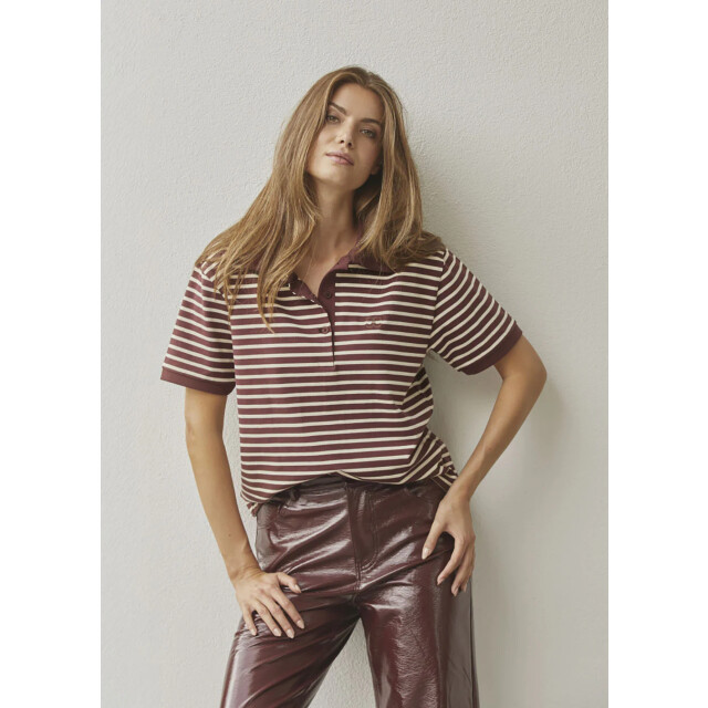 Co'Couture Posycc ll pant lak bordeaux 9649828856136 large