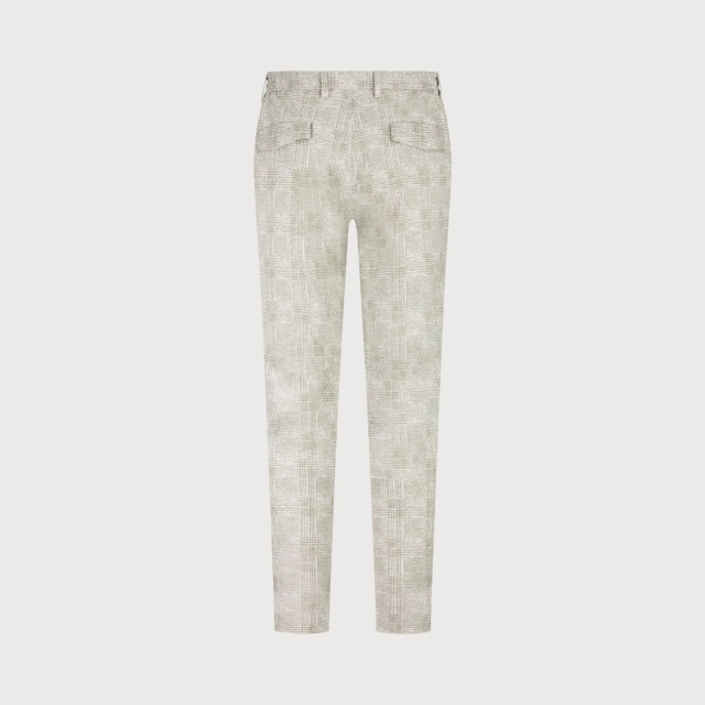 Blue Industry De chino met ruitmotief | STEVENW25-M5 large