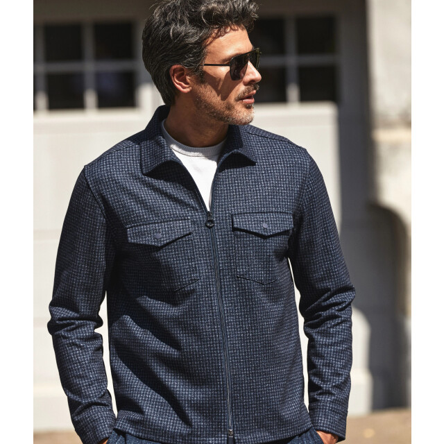 Blue Industry Het overshirt met ruitmotief | PISAW25-M1 large