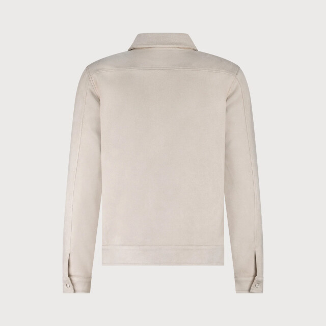 Blue Industry Het suède look overshirt | MILANOW25-M42 large