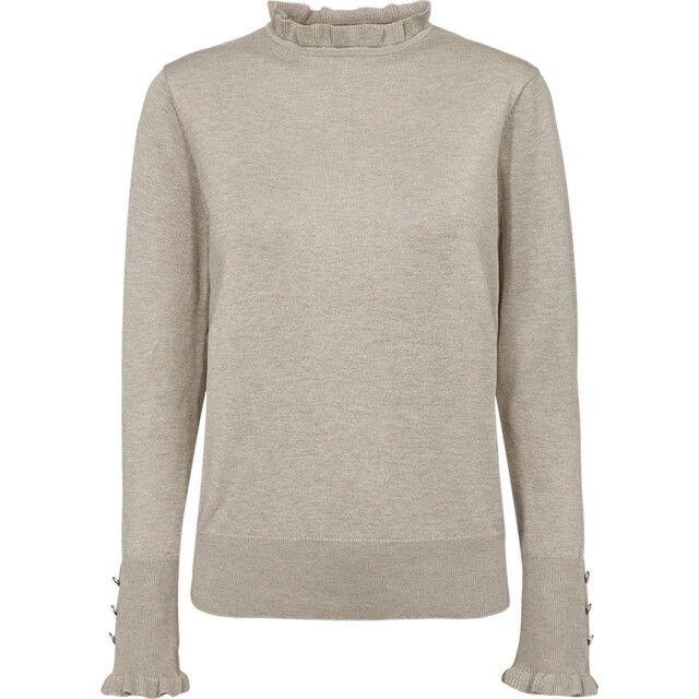 Free Quent Fwkatie pullover moonbeam mel 205095-7049 large Free Quent Fwkatie pullover moonbeam mel 205095-7049 large