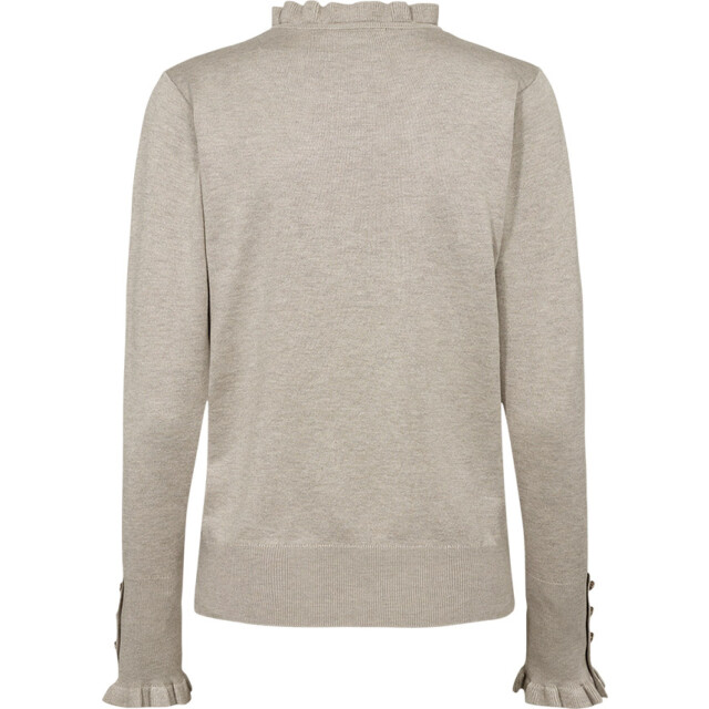 Free Quent Fwkatie pullover moonbeam mel 205095-7049 large Free Quent Fwkatie pullover moonbeam mel 205095-7049 large