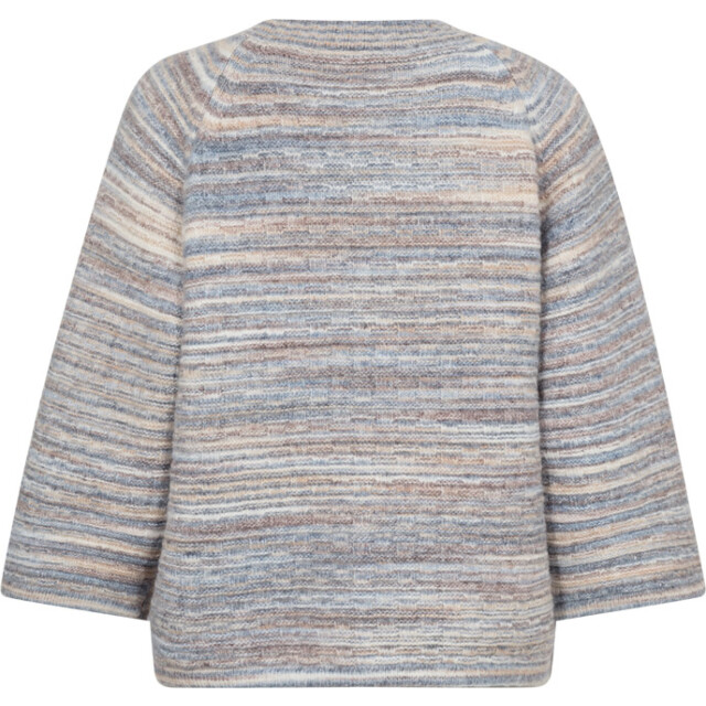 Free Quent Fqgrclas pulover star white-babyblue melange 206237-1302 large