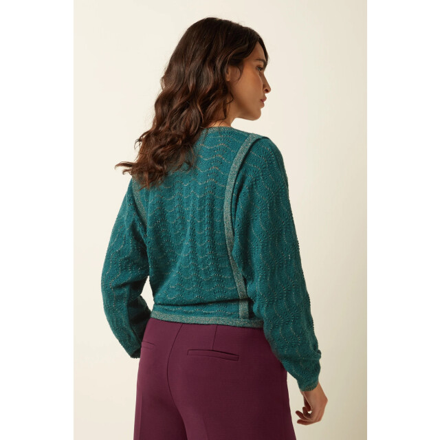 King Louie Azzurra knit top gisell 09820-358 large