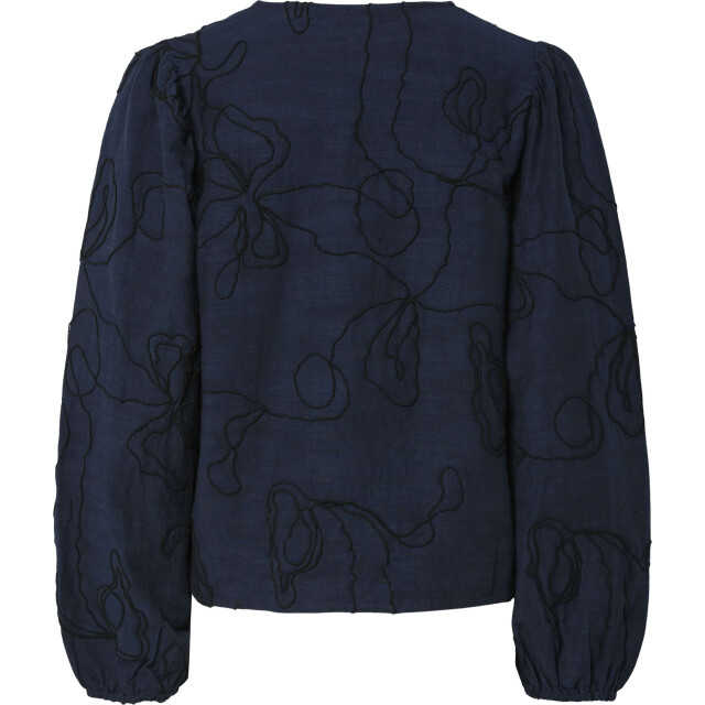 Y.A.S Yasjetta ls shirt navy r/black de 26038643-190953001 large