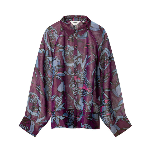Pom Amsterdam Blouse lange mouw sp94 Pom Amsterdam Blouse lange mouw SP9344 large