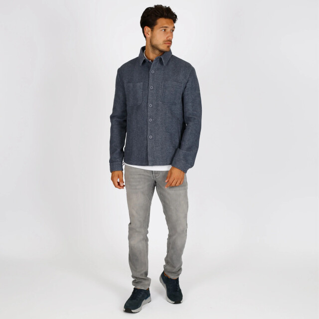 Q1905 Overshirt meerwijk denim QM2354557-665-1 large