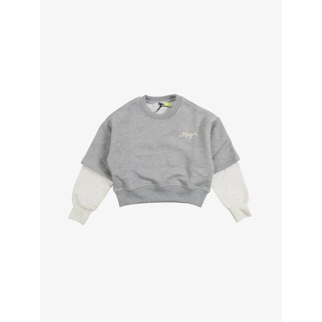 Msgm Jongens sweater grijs F5MSJBSW258-107 large