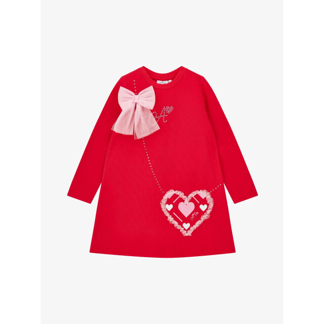 ADee Meisjes jurk lotus vibrant red W251706-4400-RED large