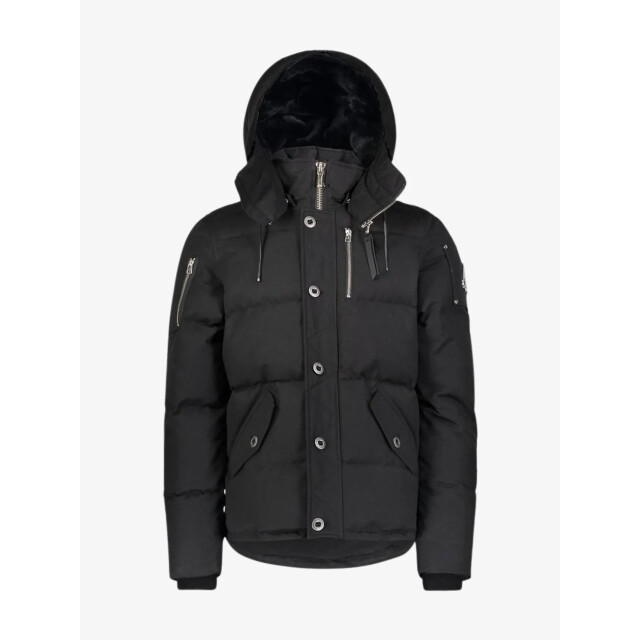 Moose Knuckles Heren winterjas forrestville 4 zwart M35MJ128N-292 large