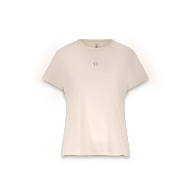 Summum 3s5185-30714 122 rhine stone logo tee ivory 3s5185-30714 122 large