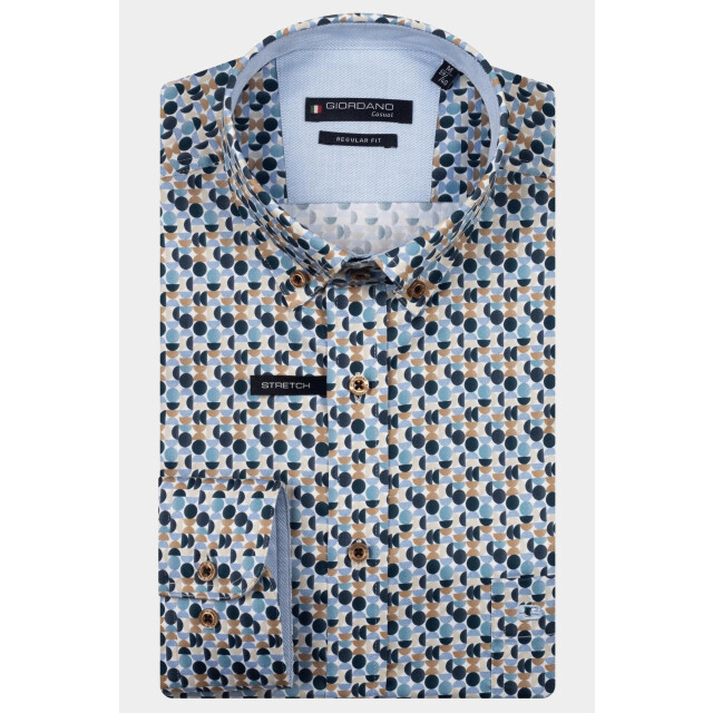 Giordano Casual hemd lange mouw ivy long sleeve button down s 527013/60 201026 large