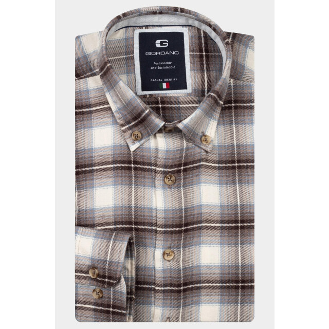 Giordano Casual hemd lange mouw loretto long sleeve button do 527836/80 201286 large