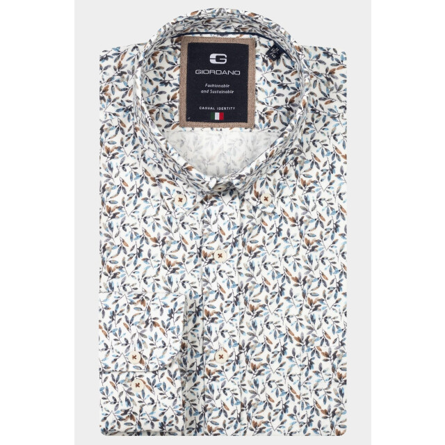 Giordano Casual hemd lange mouw brando long sleeve button dow 527022/60 201047 large