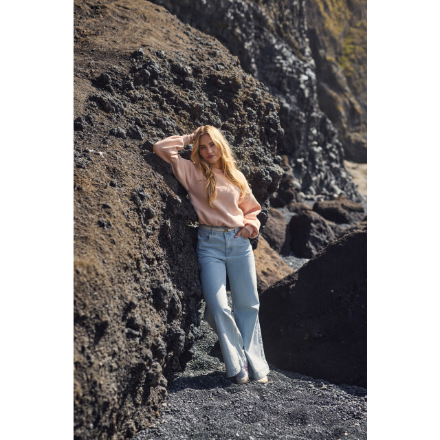 Nukus Nkf09053 24 abby pants denim strass bleached denim NKF09053  24 large