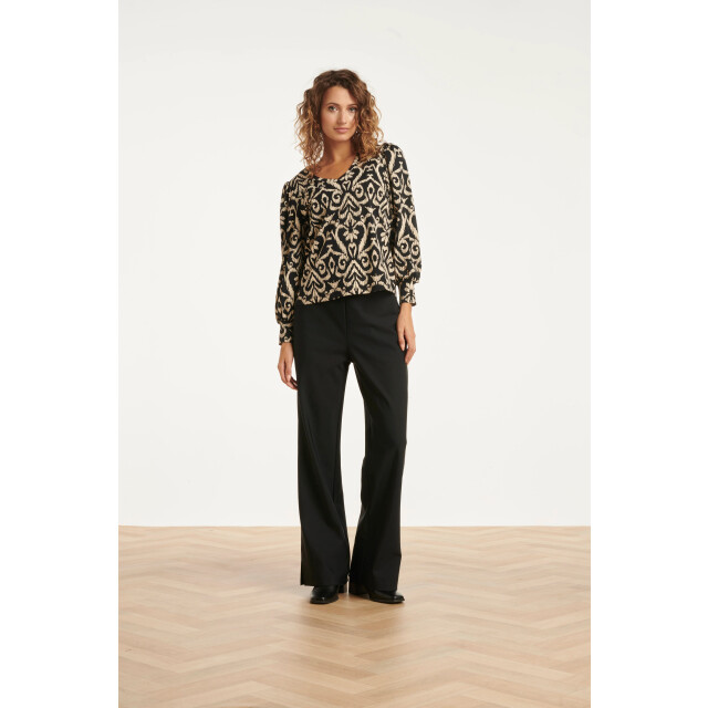 Smashed Lemon Damestravelkwaliteit broek | 25653-999-4XL large Smashed Lemon Damestravelkwaliteit broek | 25653-999-4XL large