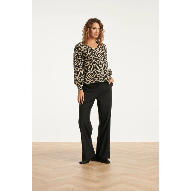 Smashed Lemon Damestravelkwaliteit broek | 25653-999-4XL large Smashed Lemon Damestravelkwaliteit broek | 25653-999-4XL large